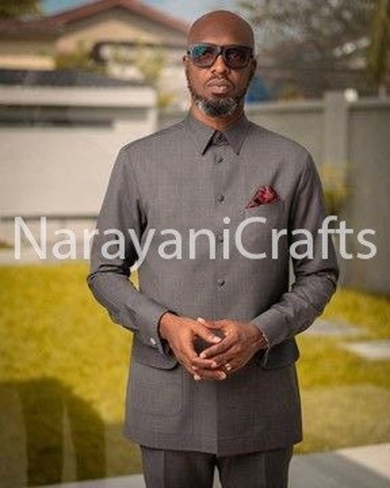 Decent Dark Gray Color Coat Pant 2 Piece Suit for Men for Wedding Party and  Events and Festive Occasions - Etsy