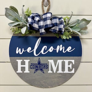 Dallas Cowboys Sign * Front Door Sign * NFL Sign * Football Sign