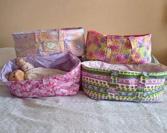 Doll Beds | Doll Carriers | Doll Basket