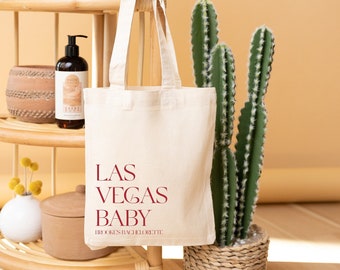 Welcome Tote Bag - Destination Wedding Welcome Totes - Las Vegas Welcome Tote - Vegas Bachelorette Tote - Destination Wedding Tote Bag