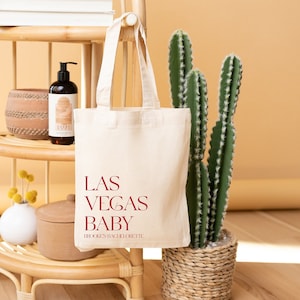 Welcome Tote Bag - Destination Wedding Welcome Totes - Las Vegas Welcome Tote - Vegas Bachelorette Tote - Destination Wedding Tote Bag