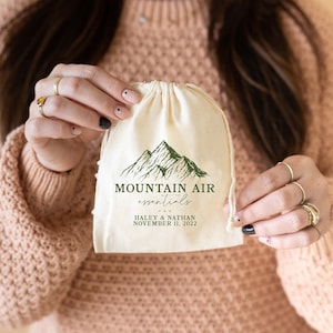 Wedding Welcome Bags - Mountain Wedding Welcome Bag - Destination Wedding Welcome Bags - Welcome Bags - Wedding Favors - Hangover Kit Bags