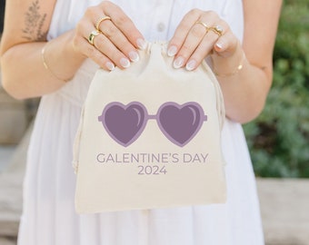 Galentine's Day Favor Bag - Valentine's Day Bags - Galentine's Day - Custom Valentine Bags - Custom Galentine Favors - Valentine Party Favor