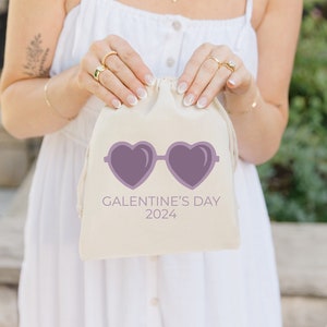 Galentine's Day Favor Bag - Valentine's Day Bags - Galentine's Day - Custom Valentine Bags - Custom Galentine Favors - Valentine Party Favor