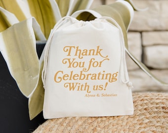 Welcome Googie Bag - Destination Wedding Welcome Favor - Thank You Party Favor - Classic Wedding Welcome Tote - Hangover Kit - Survival Kit