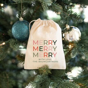 Holiday Recovery Kits - Merry Merry Merry Favor Bags - Holiday Hangover Kit Bag - Xmas Holiday Party Favor - Christmas Party Favor Bags