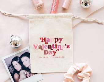 Galentine's Day Favor Bag - Valentine's Day Bags - Galentine's Day - Custom Valentine Bags - Custom Galentine Favors - Valentine Party Favor