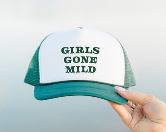 Girls Gone Mild Trucker Hut - Individueller Trucker Hut - Bachelorette Hut - Chill Bach - Bachelorette Merch - Brautjungfer Geschenk - Lowkey Girls Trip