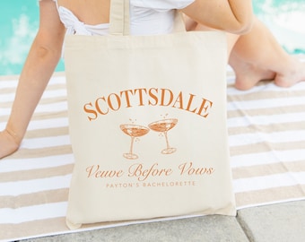 Veuve Before Vows Tote - Club Bachelorette - Champagne Bach Bach Tote - Bubbly Bach Welcome Tote - Social Club Bach