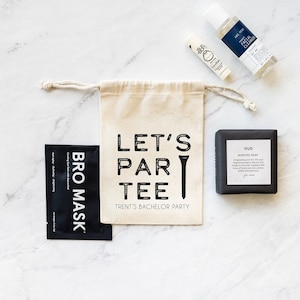 Hangover Kit Bags - Hangover Kits - Groomsman Gift - Bachelor Party Hangover Bags - Golf Tee Bag - Classy Hangover Kits - Best Man Bag