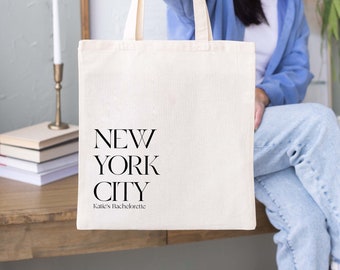 New York Wedding Tote Bag - Destination Wedding Welcome Totes - NYC Wedding Welcome Tote - Destination Bachelorette Tote Bag - Custom Totes