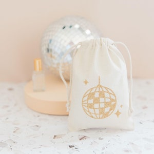 Disco Party Favors - Disco Bachelorette Party - Glitter Disco Party Bags - Disco Birthday Party - Disco Party Bags - Groovy Bachelorette