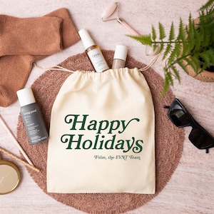 Holiday Recovery Kits - Corporate Event Favors - Holiday Hangover Kit Bag - Xmas Holiday Party Favor - Christmas Party Favor - Gift Bag