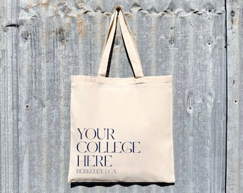 Sac fourre-tout Collège - Fourre-tout du jour de l’enchère - Big Little Tote Bag - Cadeau College Freshman - Cadeau grec personnalisé - Sac cadeau Big Little Family