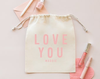 Galentine's Day Favor Bag - Valentine's Day Bags - Galentine's Day - Custom Valentine Bags - Custom Galentine Favors - Valentine Party Favor