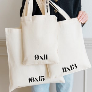 Personalized Script Tote Bag Wedding Welcome Bag Bachelorette Party Tote Custom Bridesmaid Tote Bridal Party Bag Bridesmaid Gift image 5