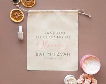 Borse Bar Mitzvah - Bomboniera Bat Mitzvah - Celebrazione ebraica - Borse di benvenuto - Bomboniere di compleanno - Borse di ringraziamento - Bomboniere di compleanno personalizzate