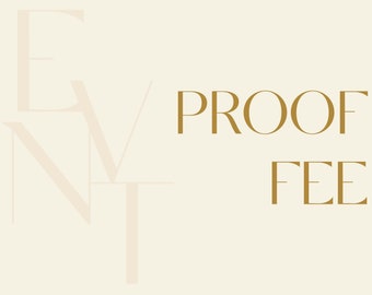PROOF FEE
