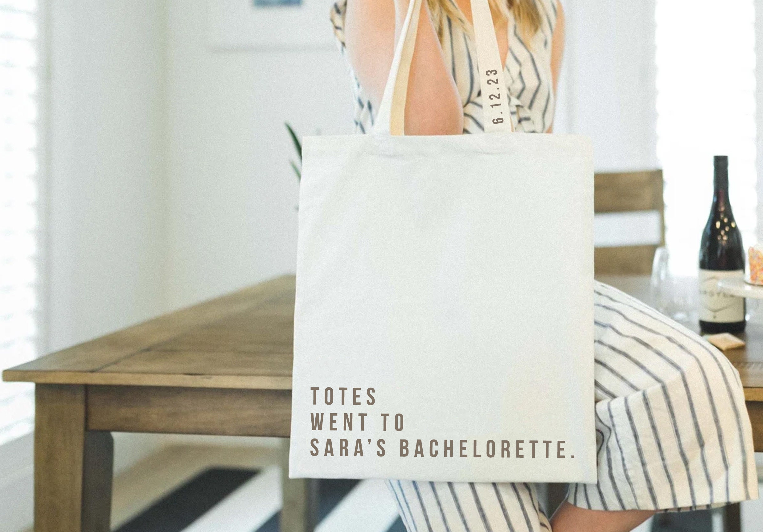 Custom Bachelorette Totes Bachelorette Handle Tote Bag - Etsy