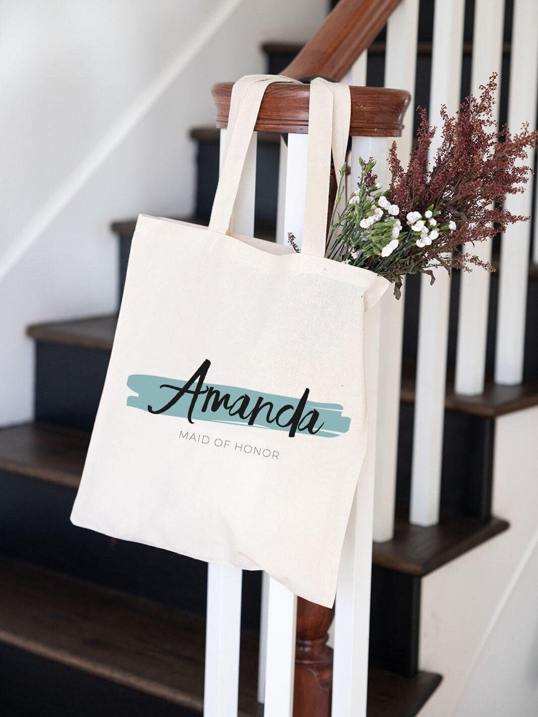 Custom Wedding Totes - Wedding Handle Tote Bag - Wedding Welcome Gift ...