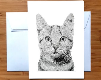 Postcard Chat - Drawing - Lineart