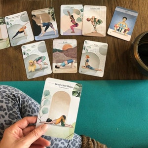 YOGA ASANA KARTEN Kartenset für Anfänger und Yogalehrer Bild 7