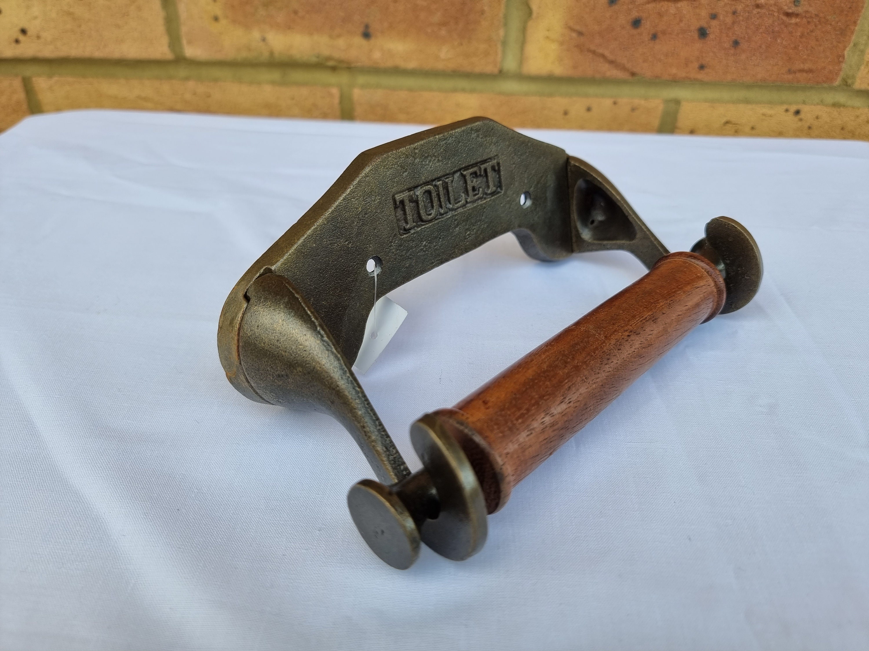 Vintage Style Simple Design Toilet Roll Holder Cast Iron in - Etsy UK