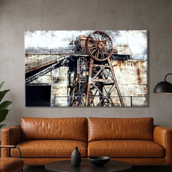 Industrial Wall Art - Etsy UK - Industrial-Style Wall Decor