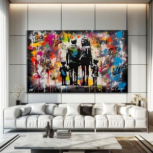 Pop Art Painting On Canvas, Comic Art Prints, Colorful Wall Art Canvas, Large Pop Art Wall Art Print, Colorful Prints Framed, Pop Art Poster