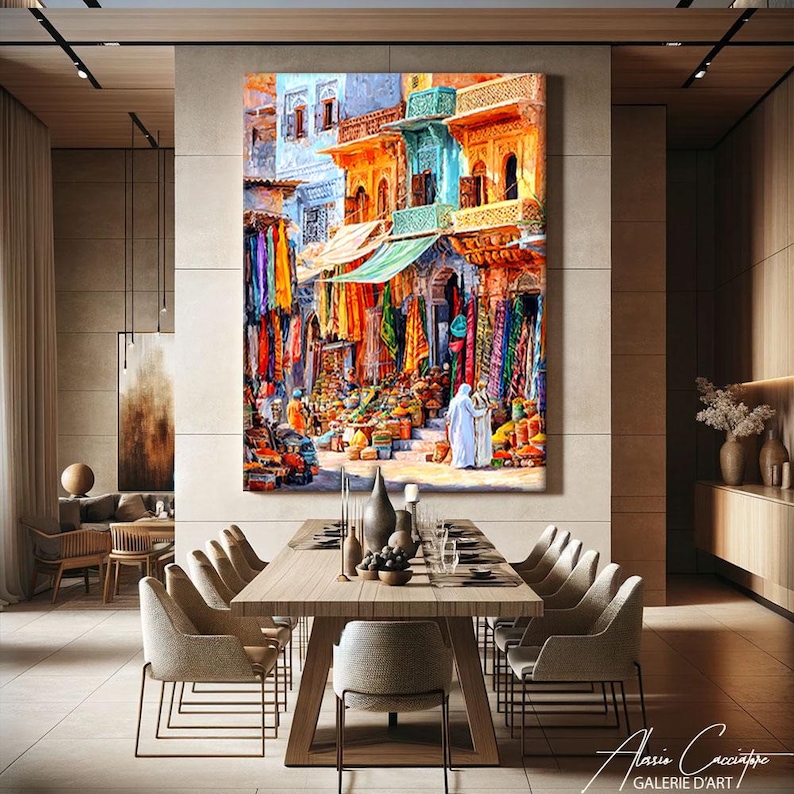 Moroccan Print, Traditional Wall Art For Living Room, Oriental Prints, Arab Wall Art, Marrakech Art Print, Moroccan Art Print