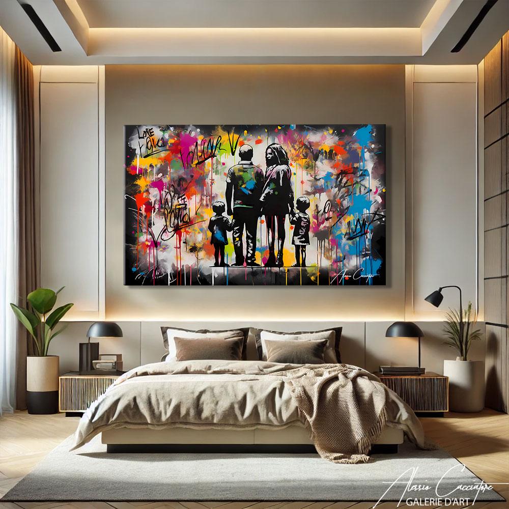 Graffiti Art Canvas, Street Art Canvas Abstract, Pop Culture Wall Art ...