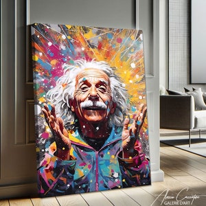 einstein wall decor
