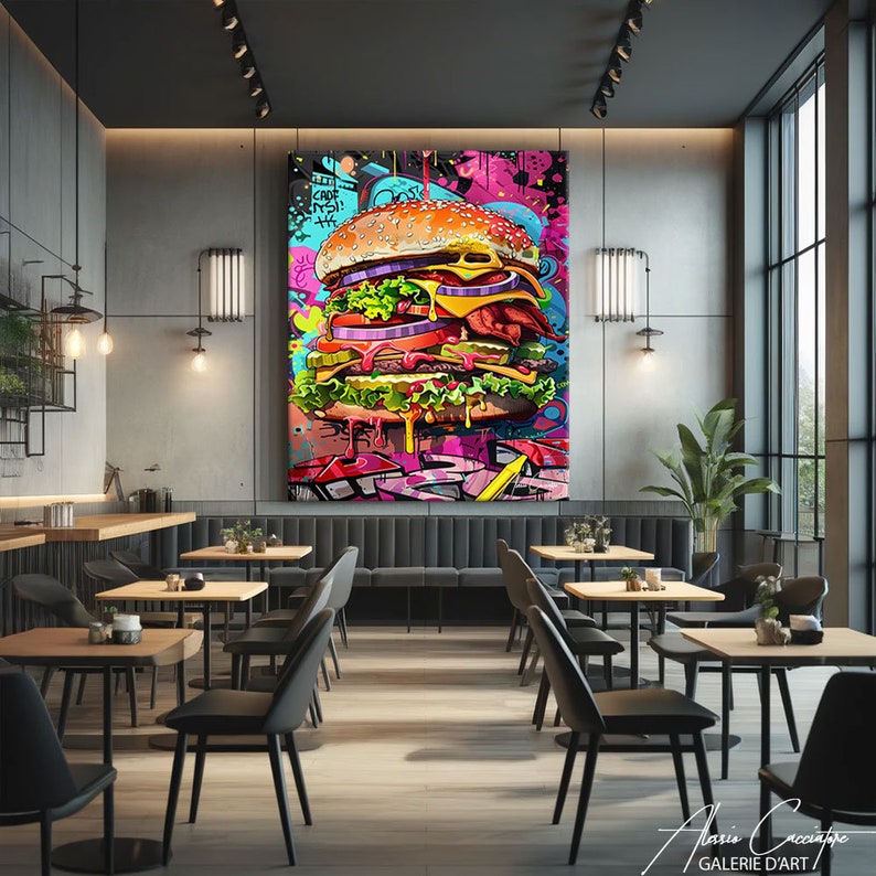 burger canvas