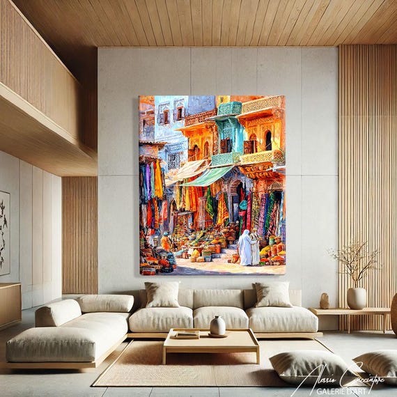 Moroccan Print, Traditional Wall Art For Living Room, Oriental Prints, Arab Wall Art, Marrakech Art Print, Moroccan Art Print