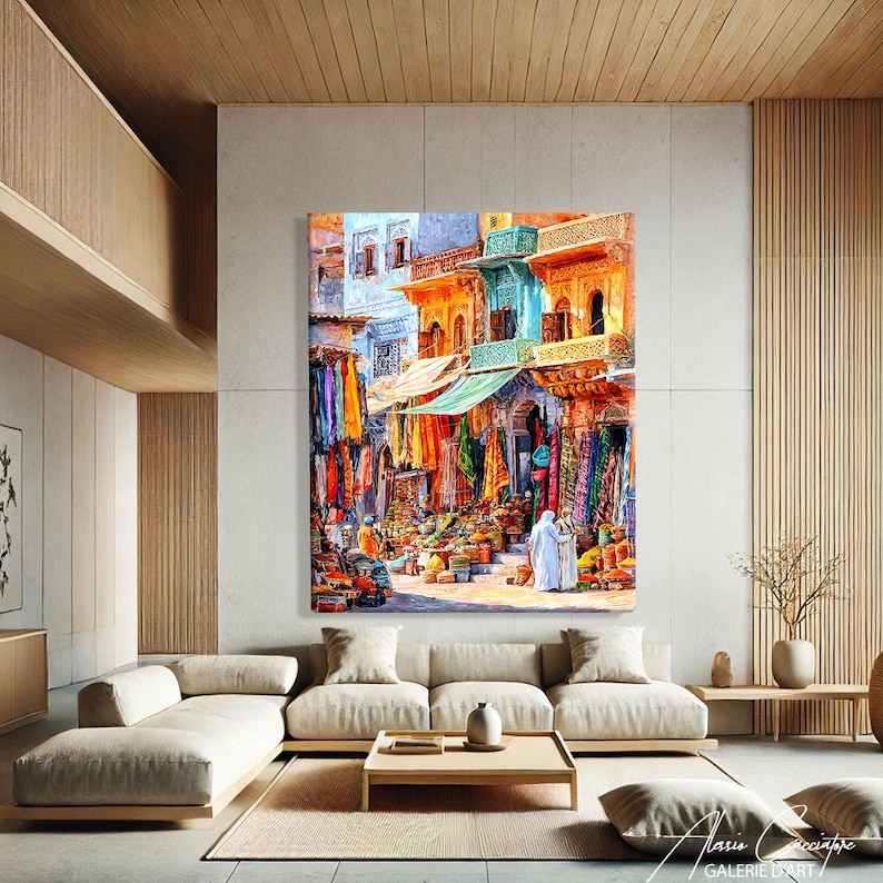 Moroccan Print, Traditional Wall Art For Living Room, Oriental Prints, Arab Wall Art, Marrakech Art Print, Moroccan Art Print
