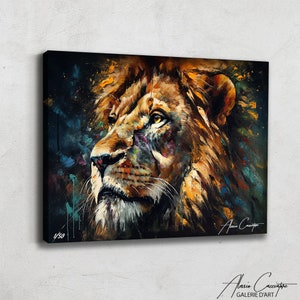 lion wall art