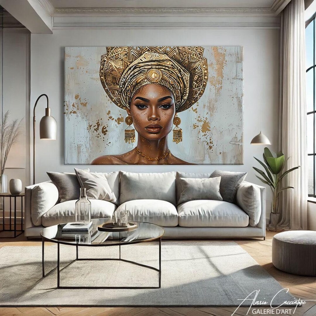 Black Girl Wall Art Print, Afrocentric Wall Art Framed, Feminist Art ...