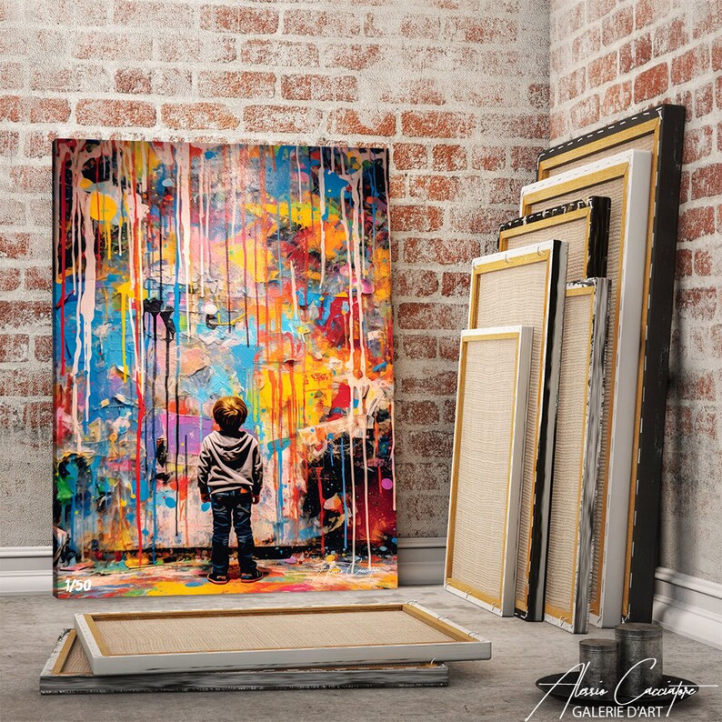 Graffiti Wall Art Printable Urban Art Print Above Bed Wall Etsy