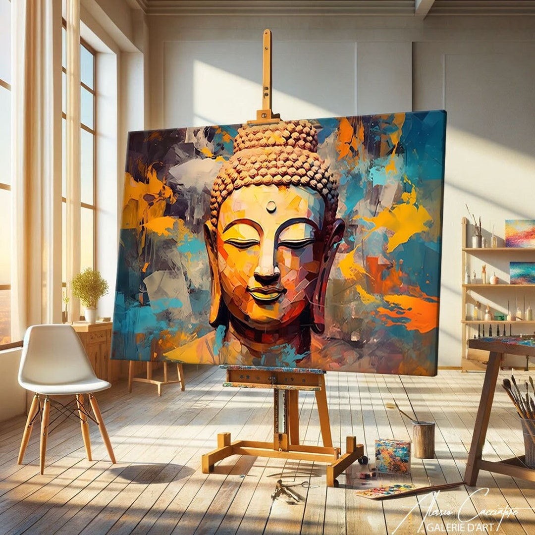 Buddha Wall Art Print Zen Wall Art Print Buddha Canvas Art Etsy
