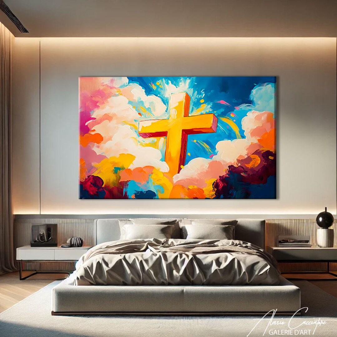 Catholic Wall Art Bedroom, Christian Prints Contemporary, Catholic Home ...