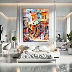 Moroccan Print, Traditional Wall Art For Living Room, Oriental Prints, Arab Wall Art, Marrakech Art Print, Moroccan Art Print