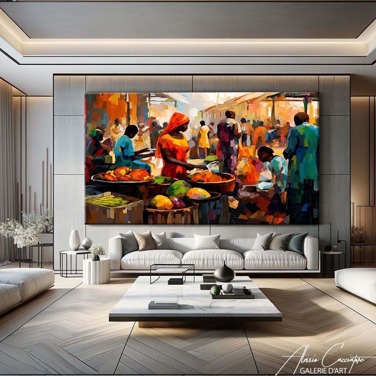 african-art-wall-decor-ethnic-wall-art-colorful-abstract-art-print