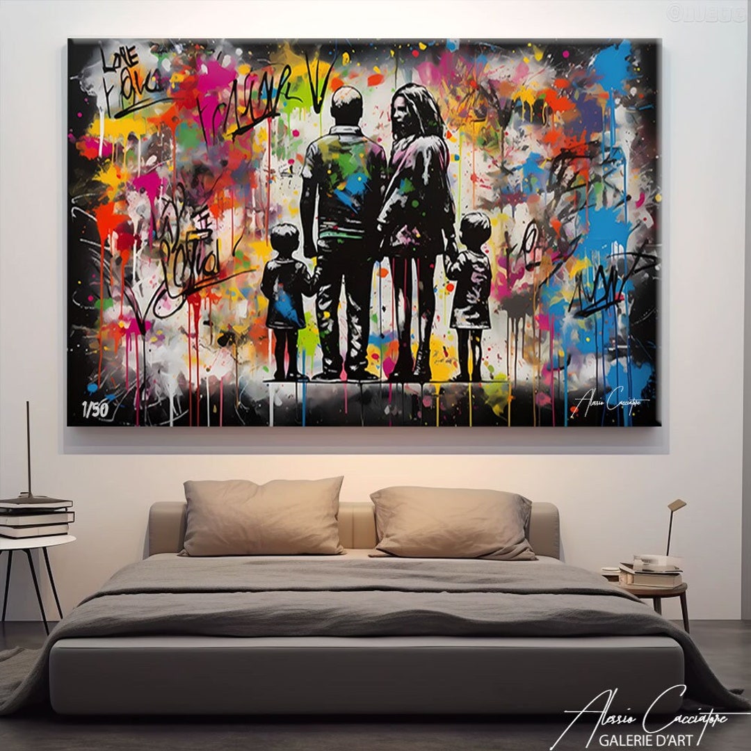 Graffiti Art Canvas Street Art Canvas Abstract Pop Culture - Etsy