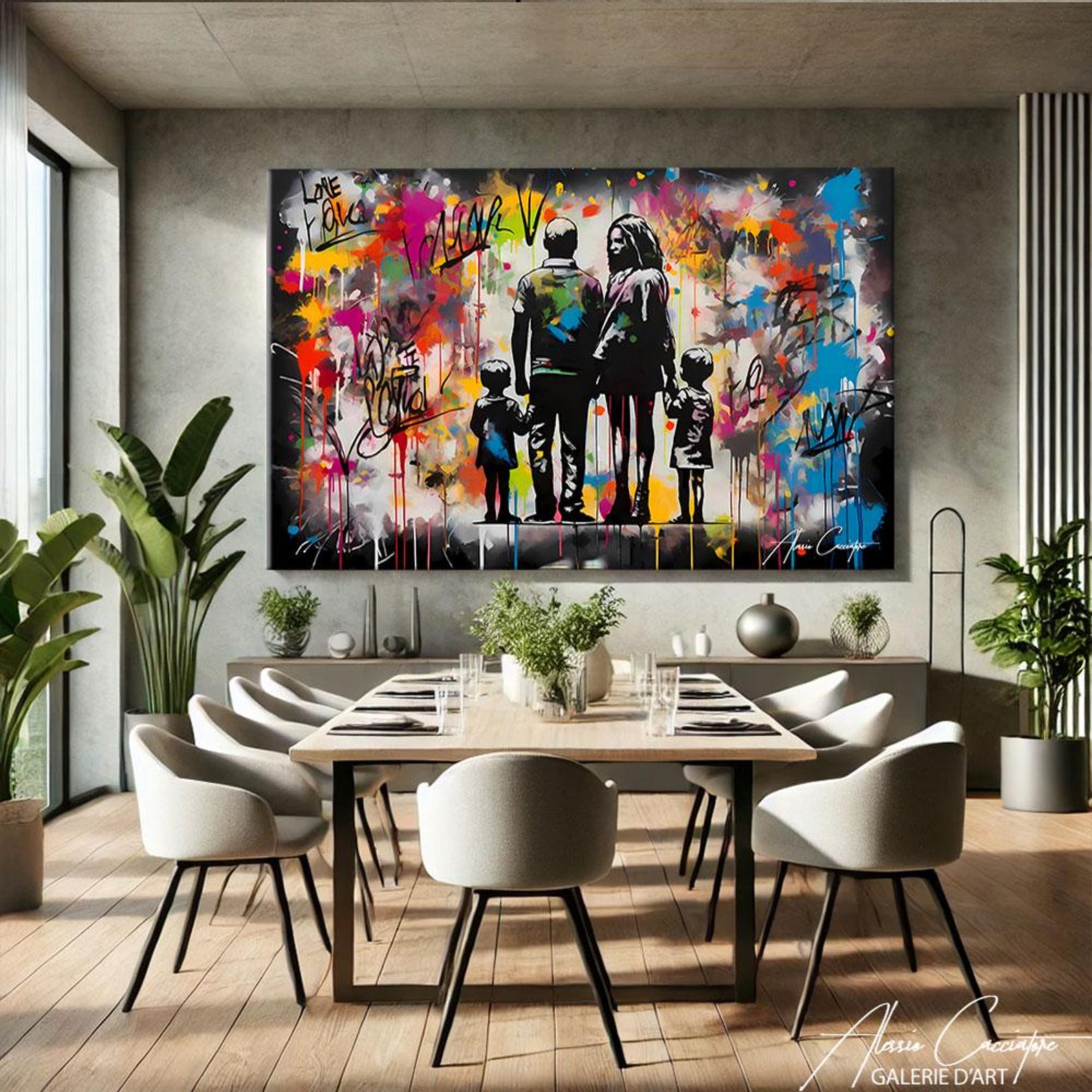 Graffiti Art Canvas, Street Art Canvas Abstract, Pop Culture Wall Art ...