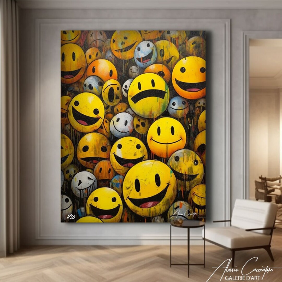 Graffiti Art Canvas Large, Urban Wall Art, Street Art Painting