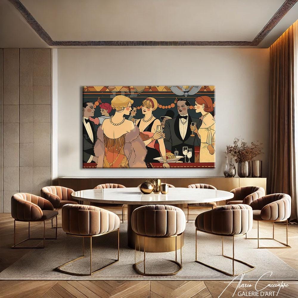Prohibition Wall Art, Speakeasy Decor Wall Decor, Gatsby Wall Art