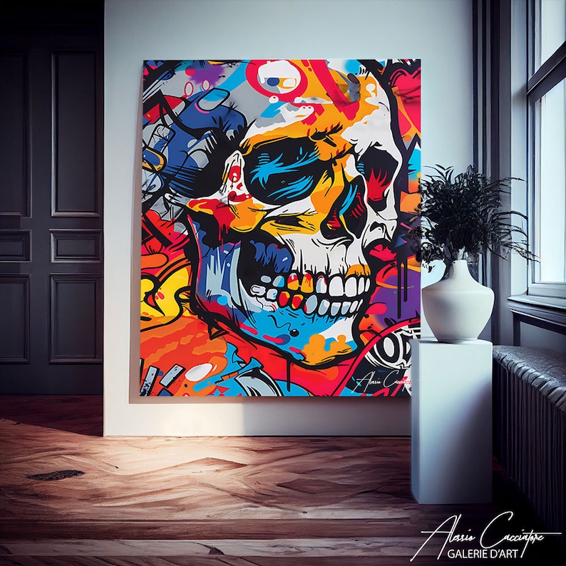 mexican skull wall art