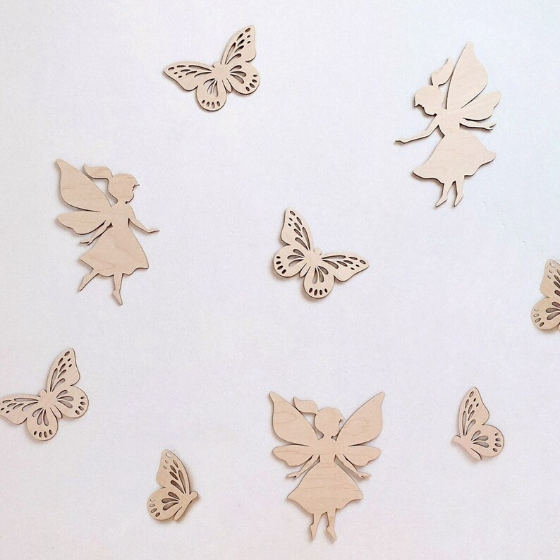 Fairy wall decor for kids room