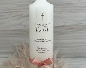 Baptism Candle - Personalised