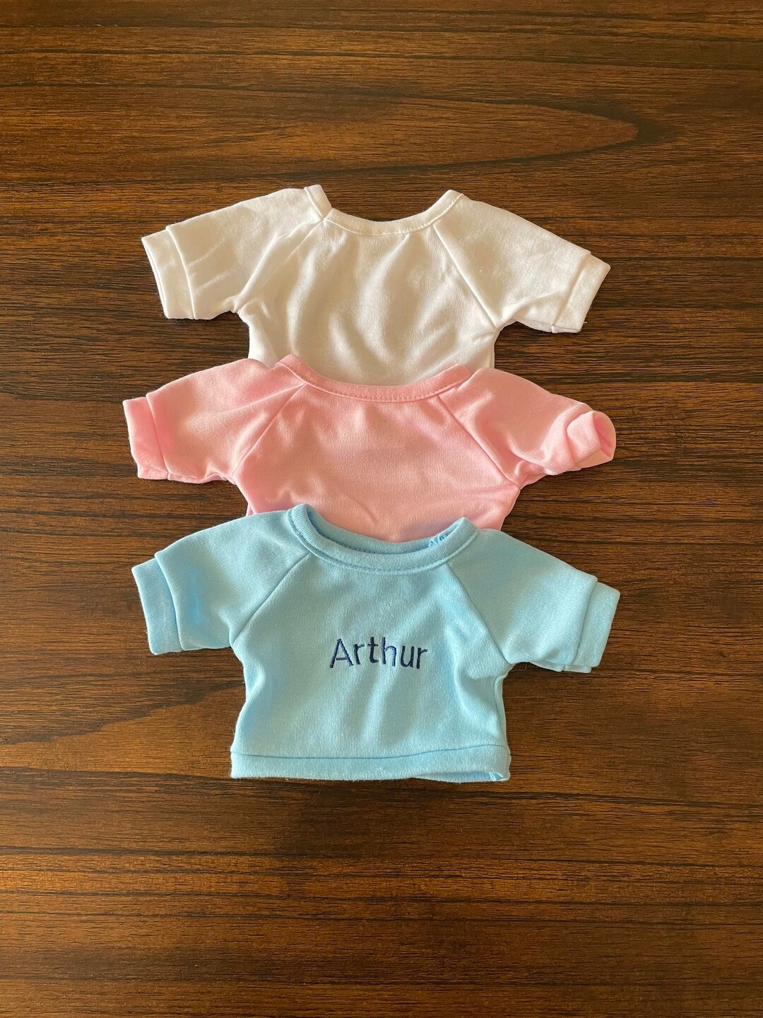 Personalized Embroidered Tshirt for 12 to 16 Etsy